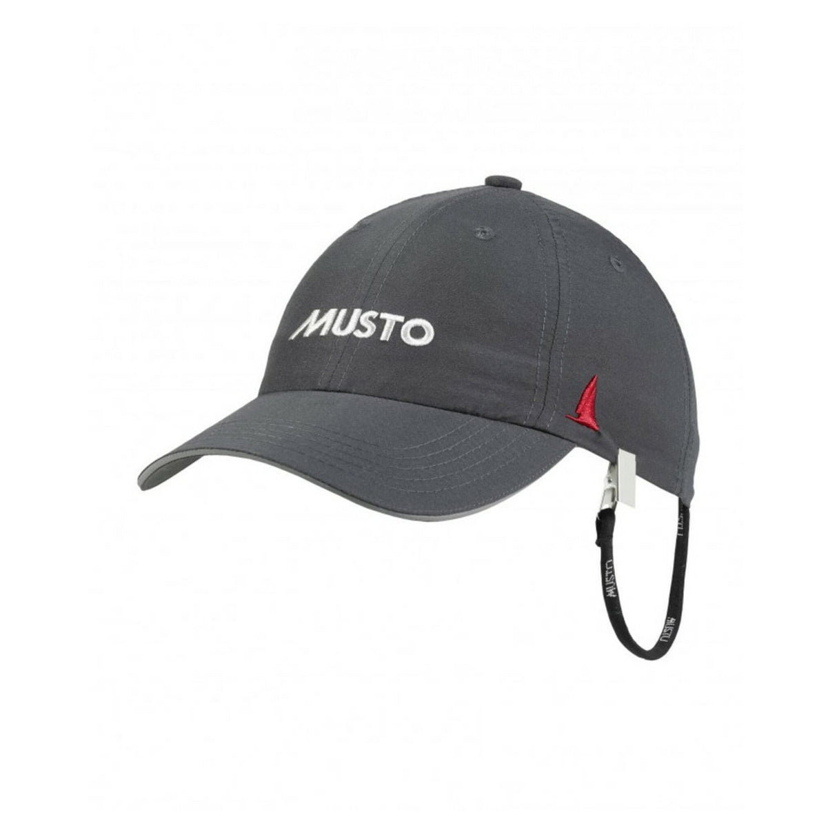 Musto Cap Fast-Dry Crew schnelltrocknende Schirmmütze mit Catch-Clip, UV-Schutz 40+ - light stone, navy, weiß, grau, rot, silber, anthrazit, schwarz, sulphur spring, lila, oliv, blau, pink