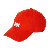 Helly Hansen Cap mit Logo, Sonnenschutz, verstellbar, 100% Baumwolle - schwarz, weiß, rosa, navy, rot
