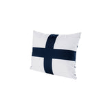 ARC Signalflaggen-Kissen, maritimes Kissen 60 x 50 cm, weich und pflegeleicht aus 100 % Baumwolle - (Optional mit Zubehör)