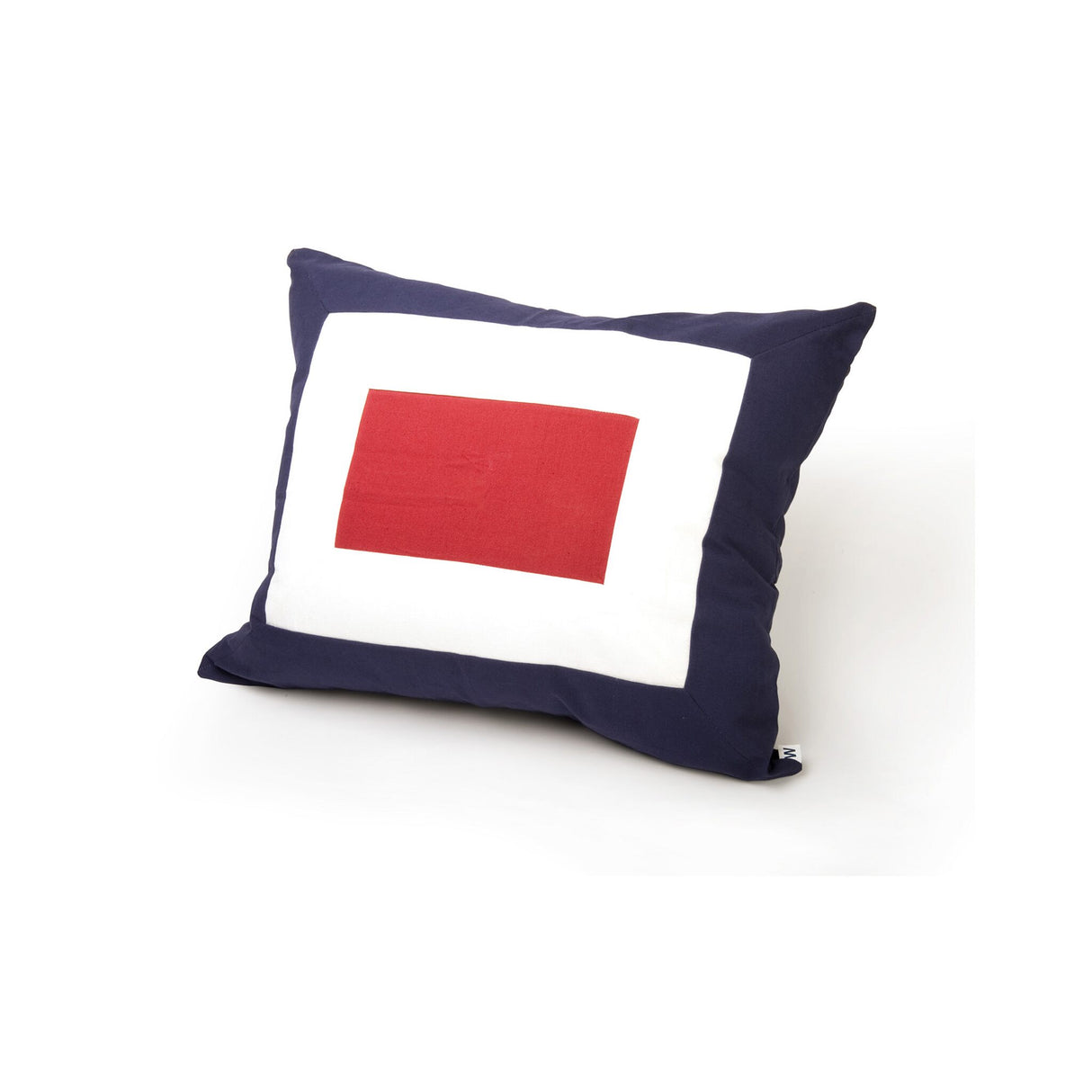 ARC Signalflaggen-Kissen, maritimes Kissen 60 x 50 cm, weich und pflegeleicht aus 100 % Baumwolle - (Optional mit Zubehör)