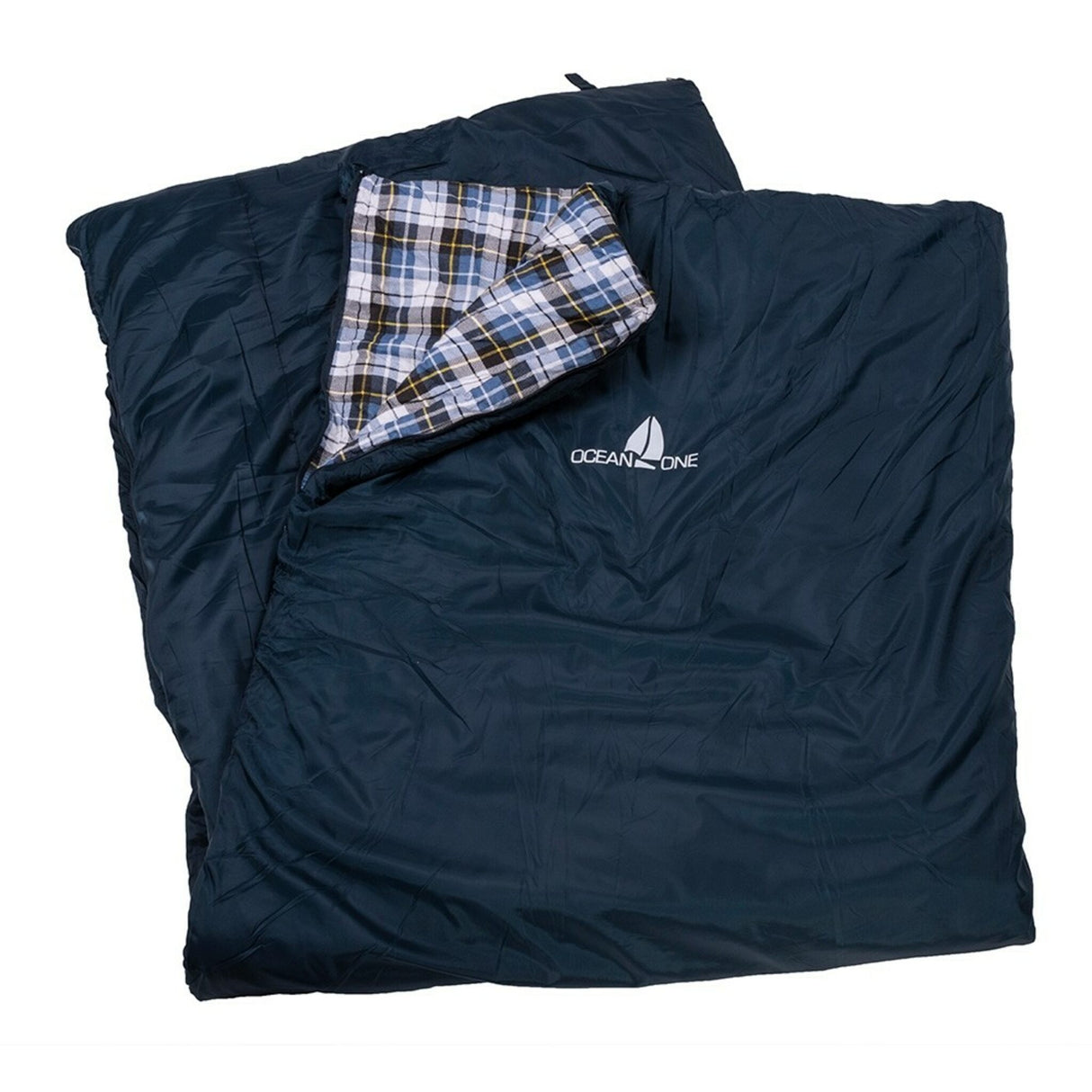 OCEAN ONE Schlafsack, Nylon-Baumwollflanell Zweipersonen-Decke, wetterfest für -10 bis +12 Grad, YACHT DECK, strapazierfähig