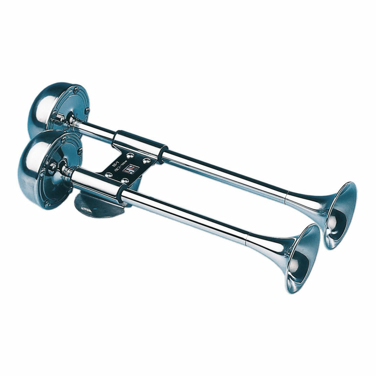 200179|MARINCO - elektrisches Doppelhorn 12 Volt, Edelstahl