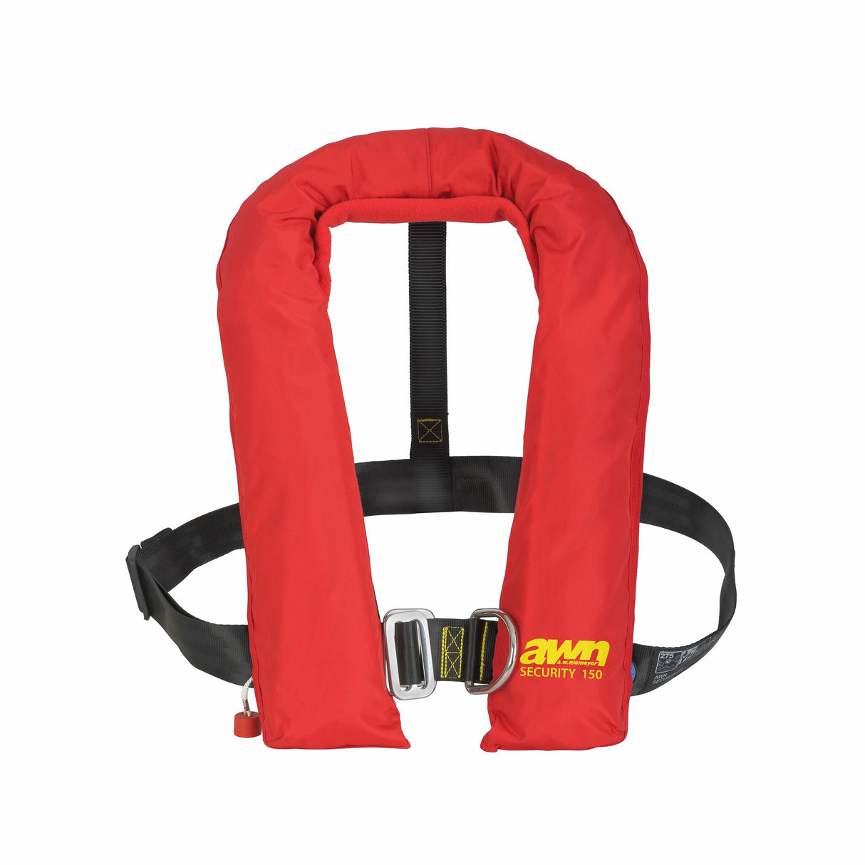 awn Rettungsweste 150N mit integriertem Lifebelt, Schwimmweste, made in Germany