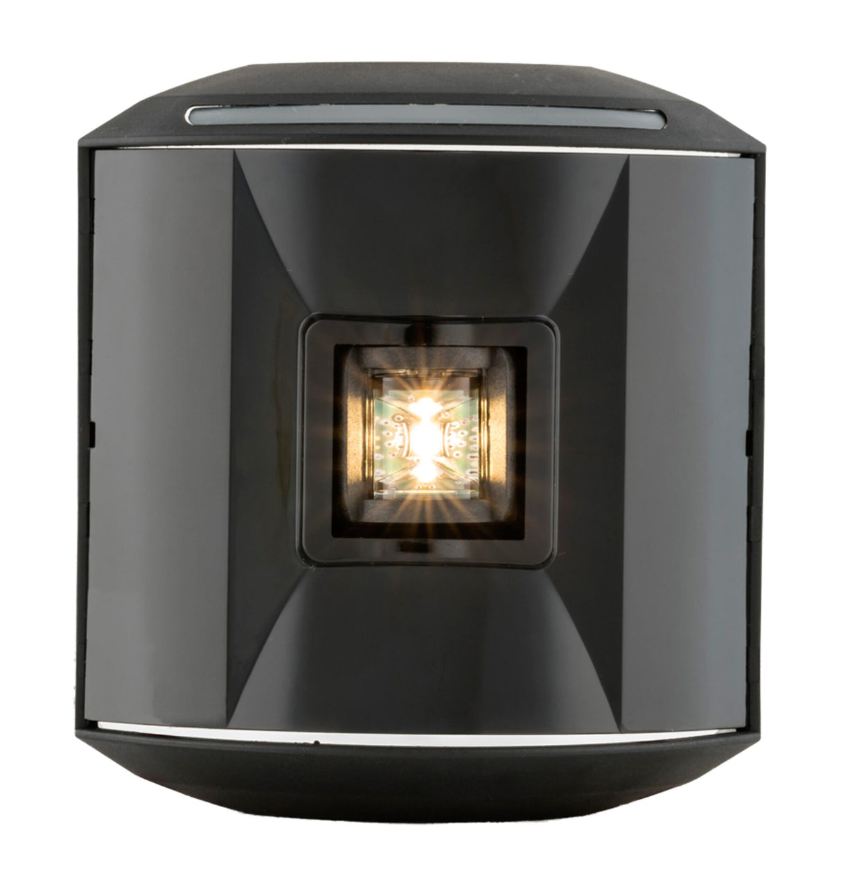 Aqua Signal Serie 44 LED Hecklaterne 135° mit schwarzem Gehäuse
