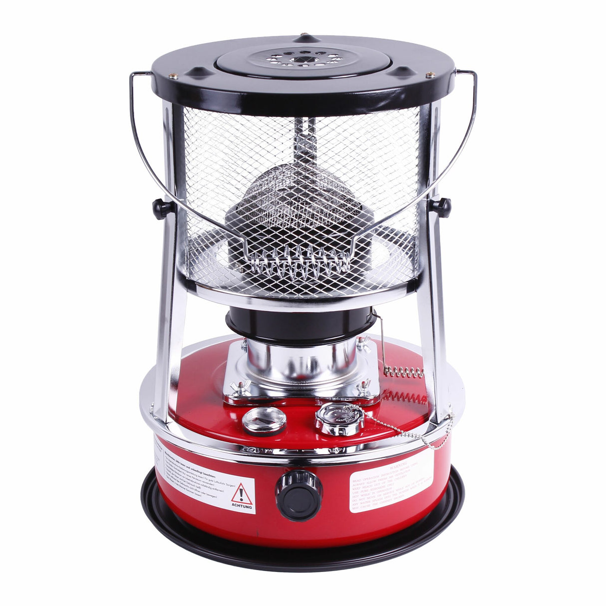 OceanTEC petroleum heater 2500W 17 hours burning time, camping stove alternative for gas and electric heaters, versatile