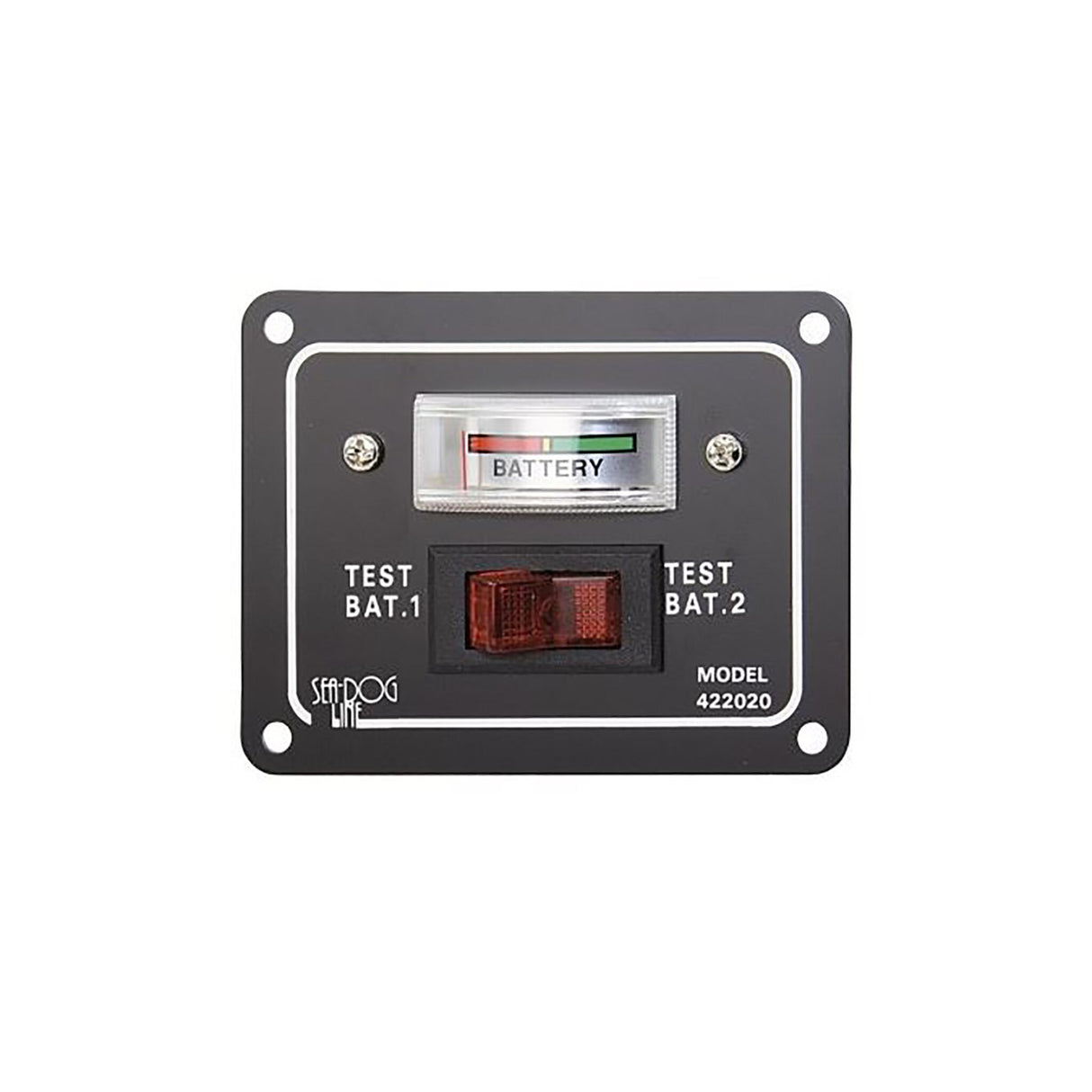 Batterie-Testschalter doppelte Batterie-Prüfvorrichtung anodisiertes Aluminium beleuchteter Schalter
