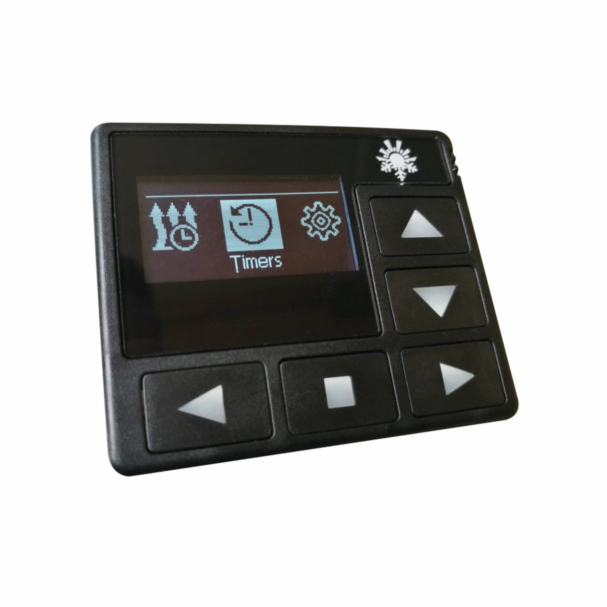 Control Panel Heating Controller illuminated operation programming timer, control unit, targeted switching