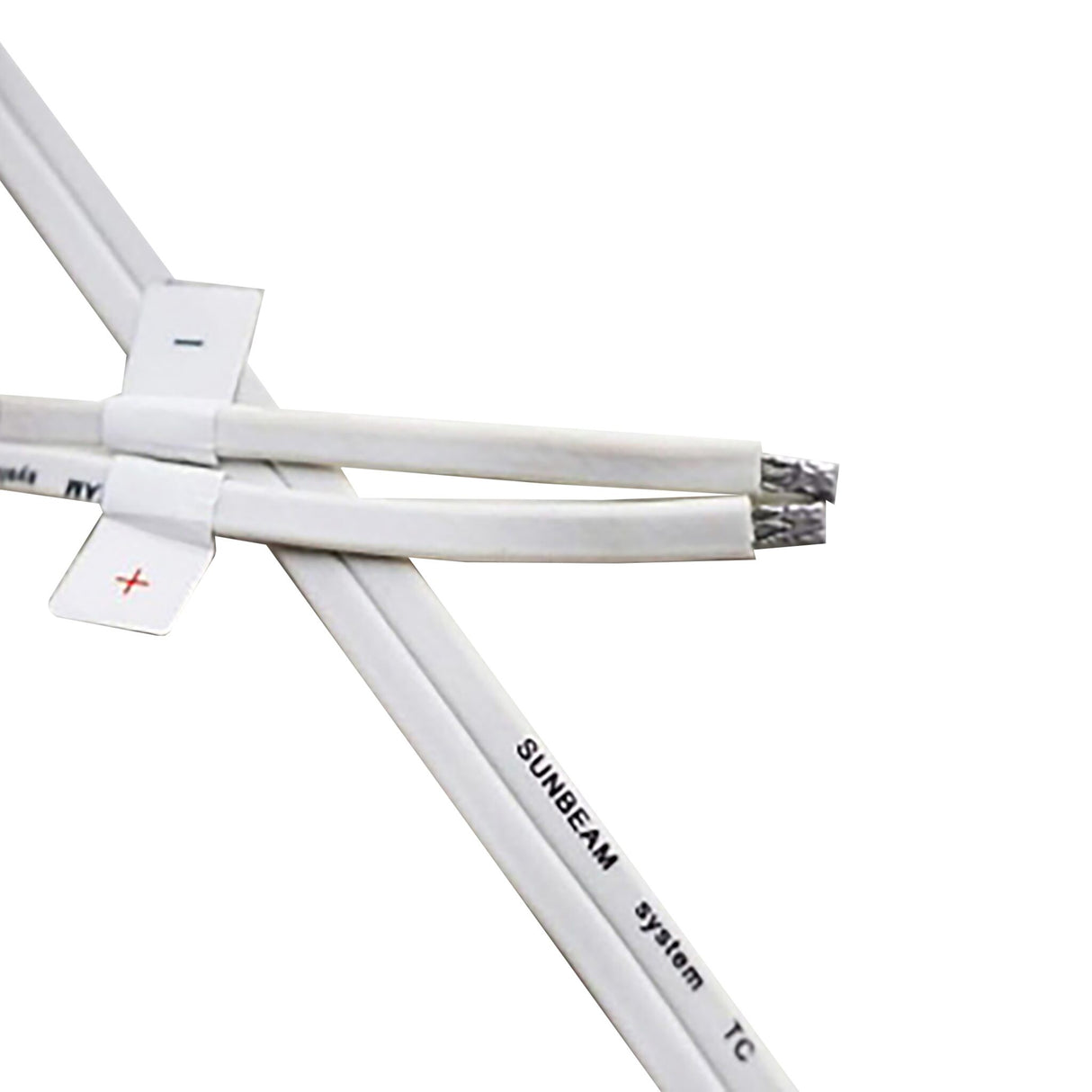 Flach-Kabel für Solarmodule, 2x1,6 mm², UV-beständig, Solarkabel, verzinnt
