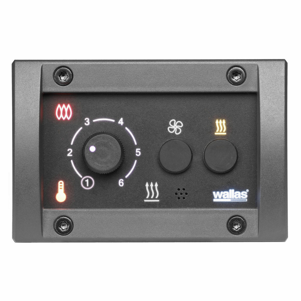 WALLAS diesel heater 50 SPARTAN, air heater with three air circuits, app control and Bluetooth thermostat
