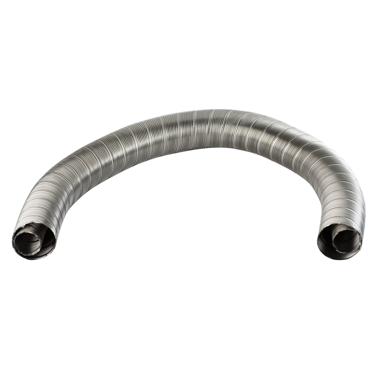 WALLAS exhaust hose made of stainless steel, flexible, heating exhaust hose, rust-proof, diameter 28 mm/45 mm