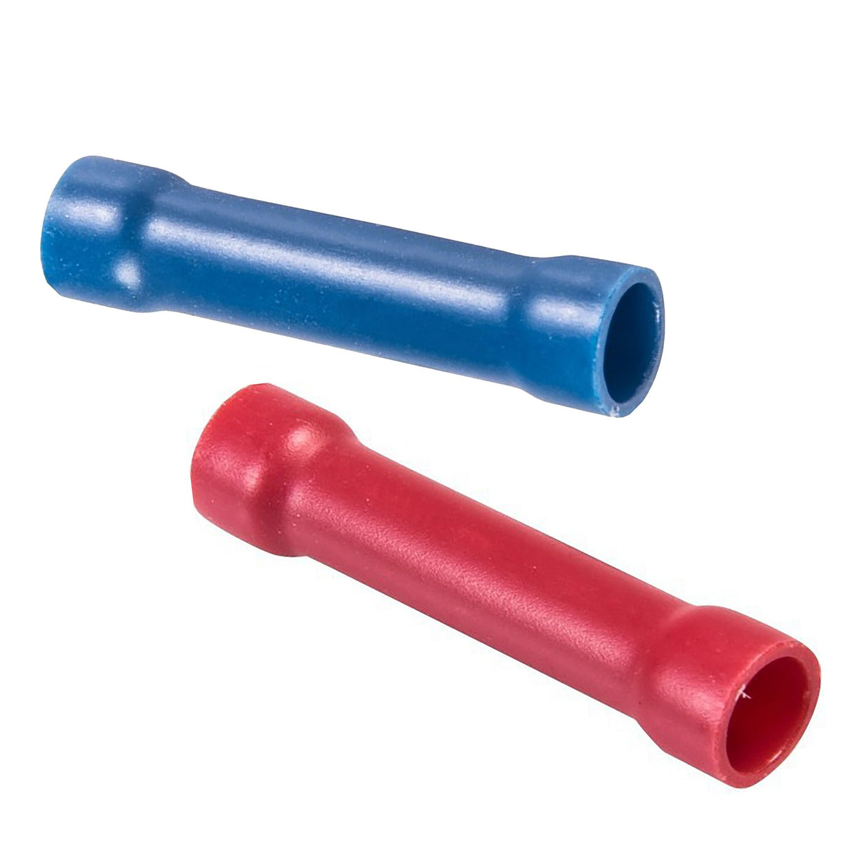 Stoßverbinder, rot/blau, 10er Pack