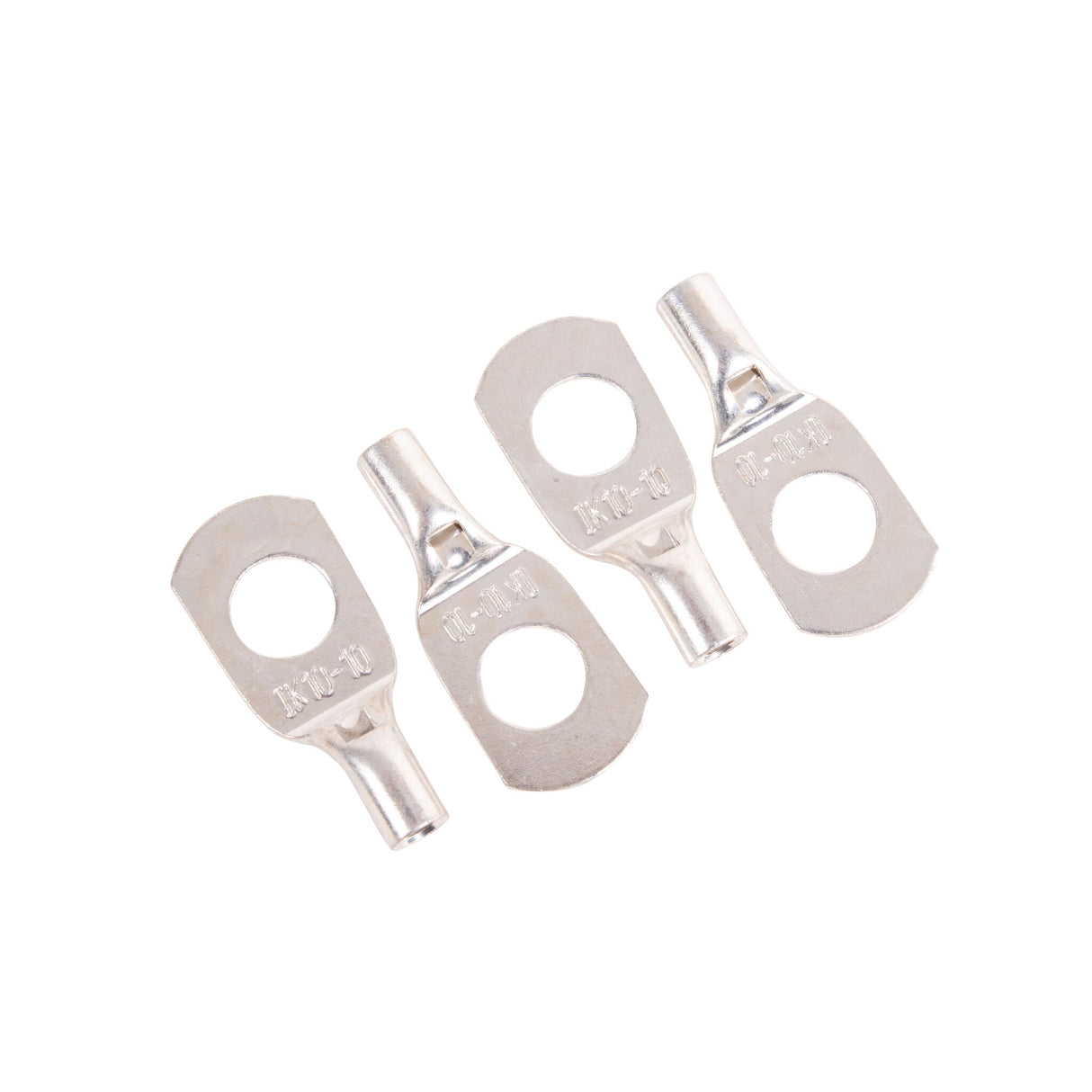Tubular cable lug made of electro-tinned copper, cable lug for crimp or solder connections, durable and reliable - 8 - 10 mm bore diameter, 10 - 50 mm² cable cross-section