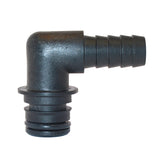 JABSCO Pumpenanschluss Filter- und Pumpenanschluss, hochwertige Qualität und vielseitig einsetzbar - Außengewinde gerade, Schlauch 90°, Außengewinde 90°, Schlauch gerade