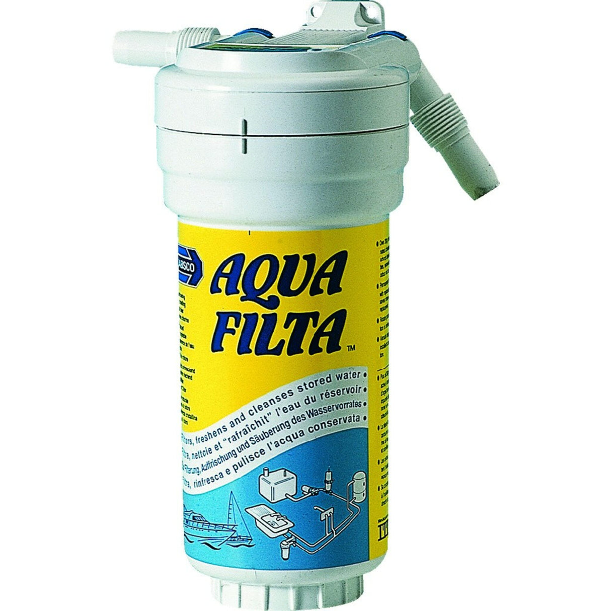 Jabsco drinking water filter activated carbon filter, water filter on board, tasteless and easy to install