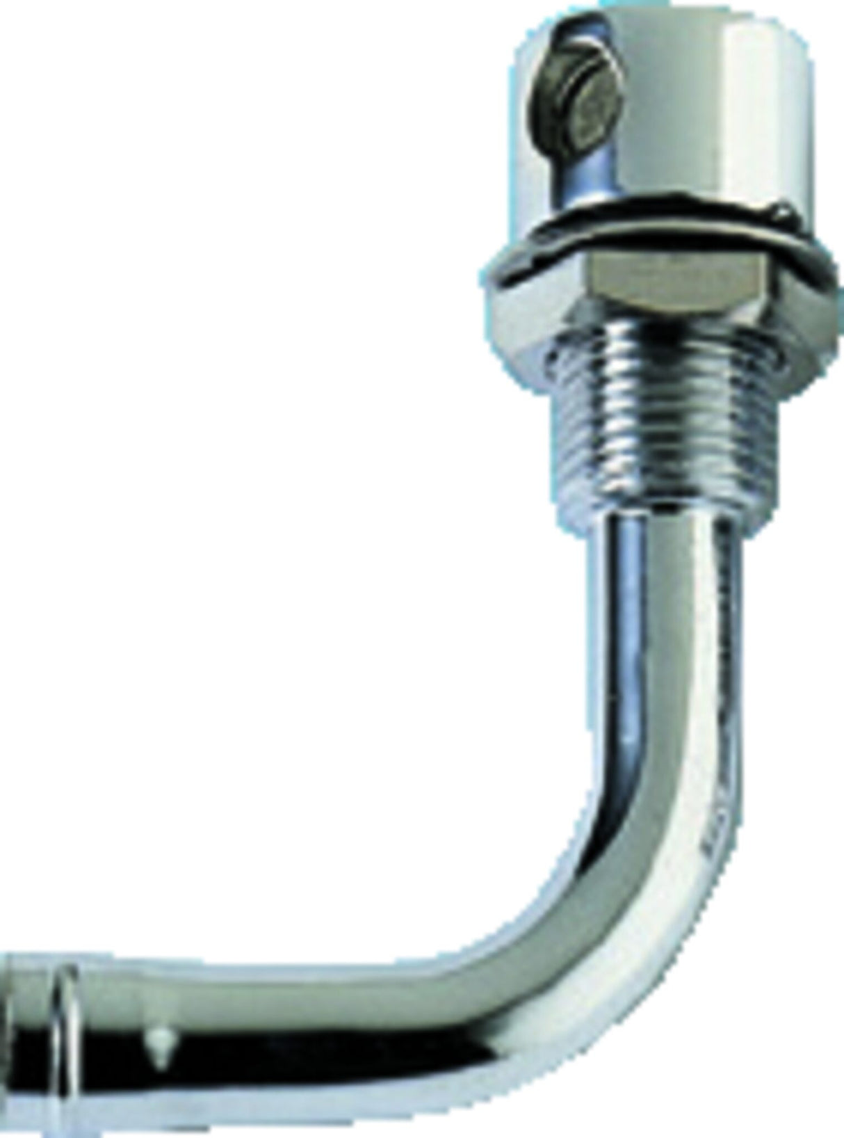 Hochglanzpolierter Edelstahl Tankentlüfter, Belüftungsventil für Schlauch-Ø 16 mm, korrosionsbeständig - (Optional mit Schlauch)