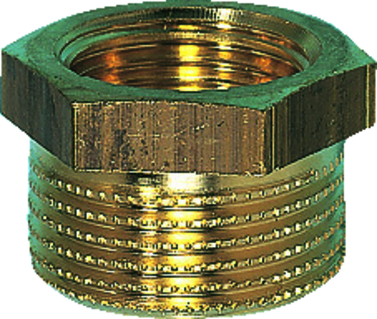 Reduzierstück Messing Außengewinde 1" Innengewinde 3/4", Adapter