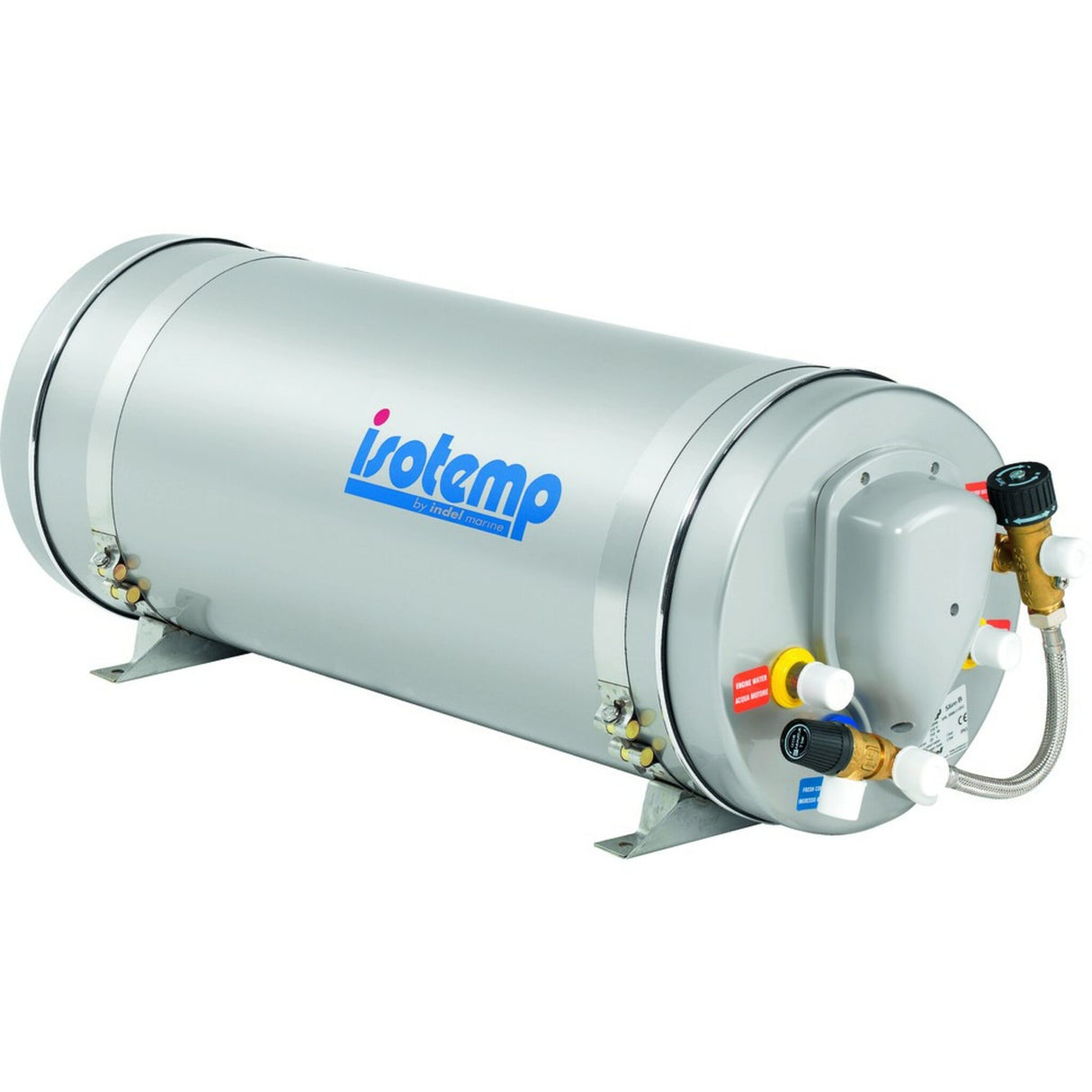 Isotherm Isotemp Slim Warmwasserbereiter 750 W, rostfreier Stahl AISI 316, hoher Überhitzungsschutz - 15 – 25 Liter
