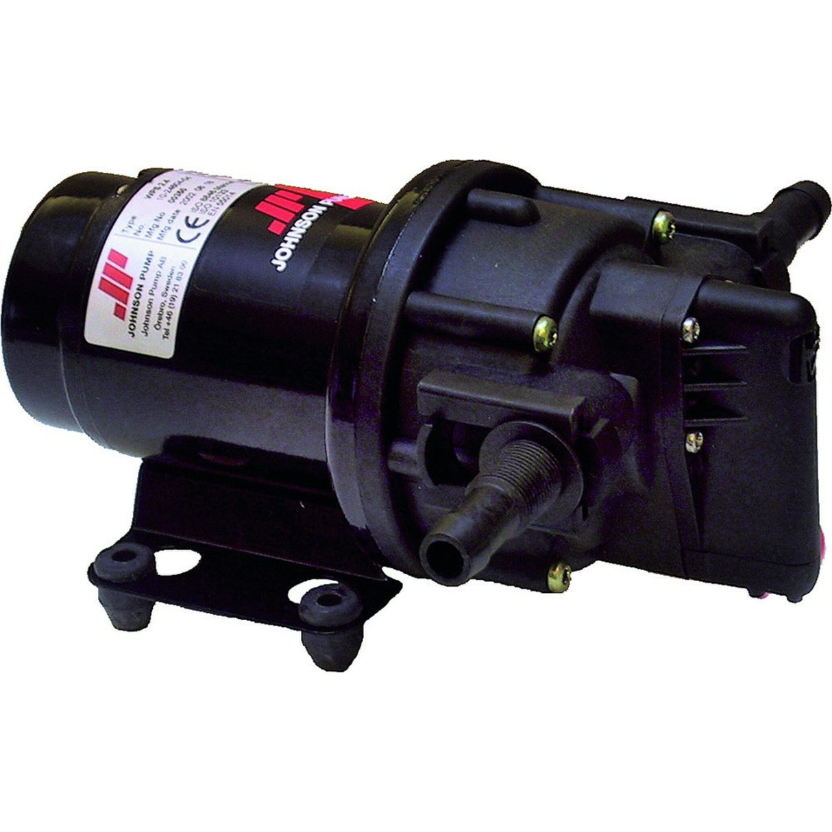 Johnson Trinkwasserpumpe Aquajet 5-Kammer-Diaphragma-System, Wasserförderpumpe, gleichmäßiger Wasserstrom bei niedrigen Drehzahlen