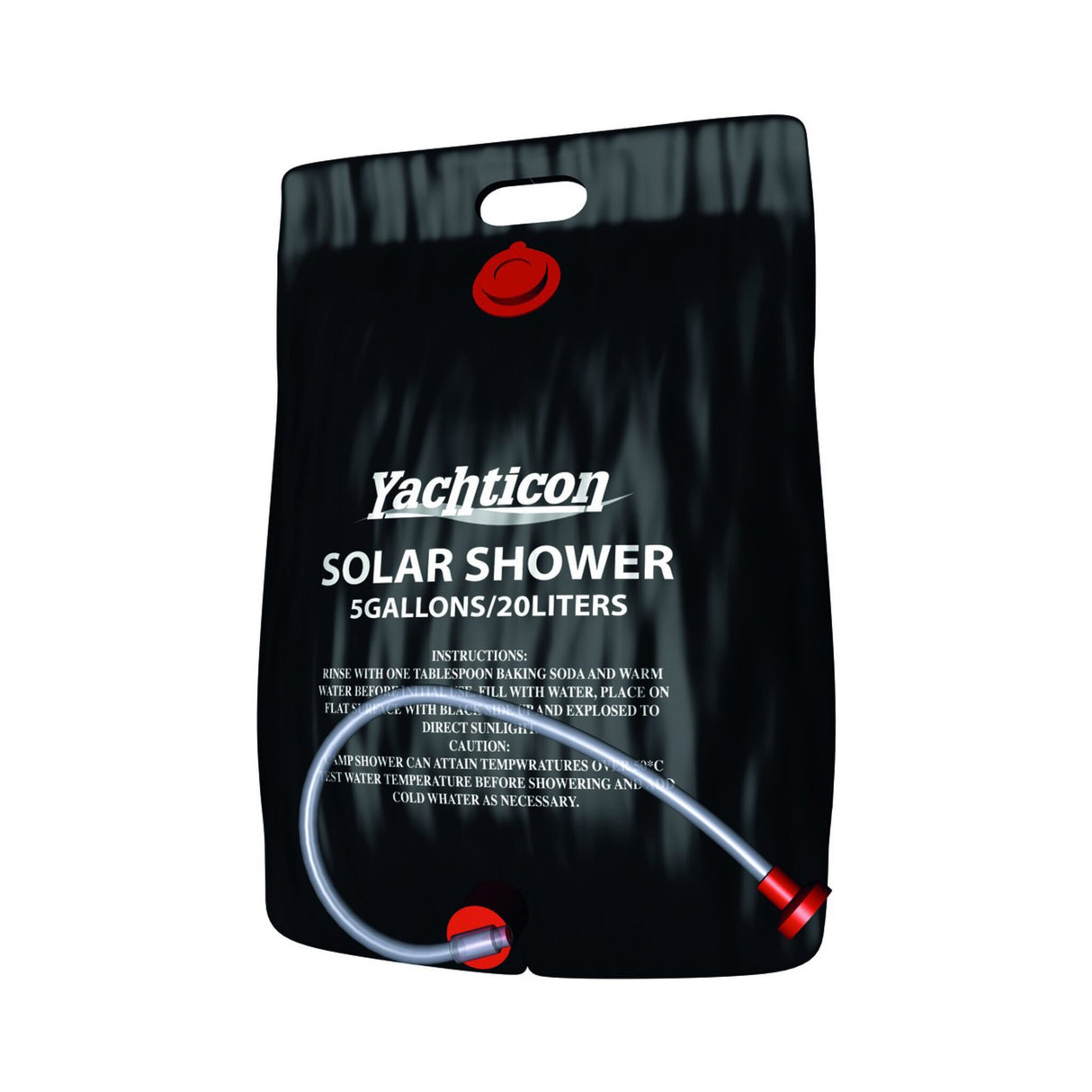 Yachticon Solardusche 20L schnelle Erwärmung, Camping-Dusche, stromfrei