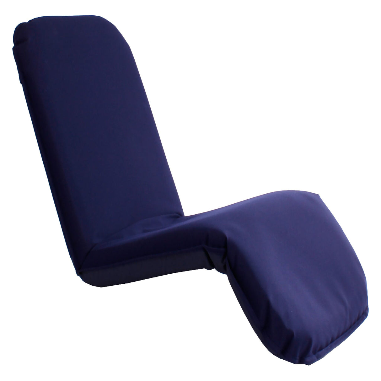 Comfort Seat Sitzkissen Large 40 Einstellungswinkel, komfortables Sitzpolster, wasserabweisend und UV-stabil, schwebt im Wasser - navy-blau oder blau-weiß