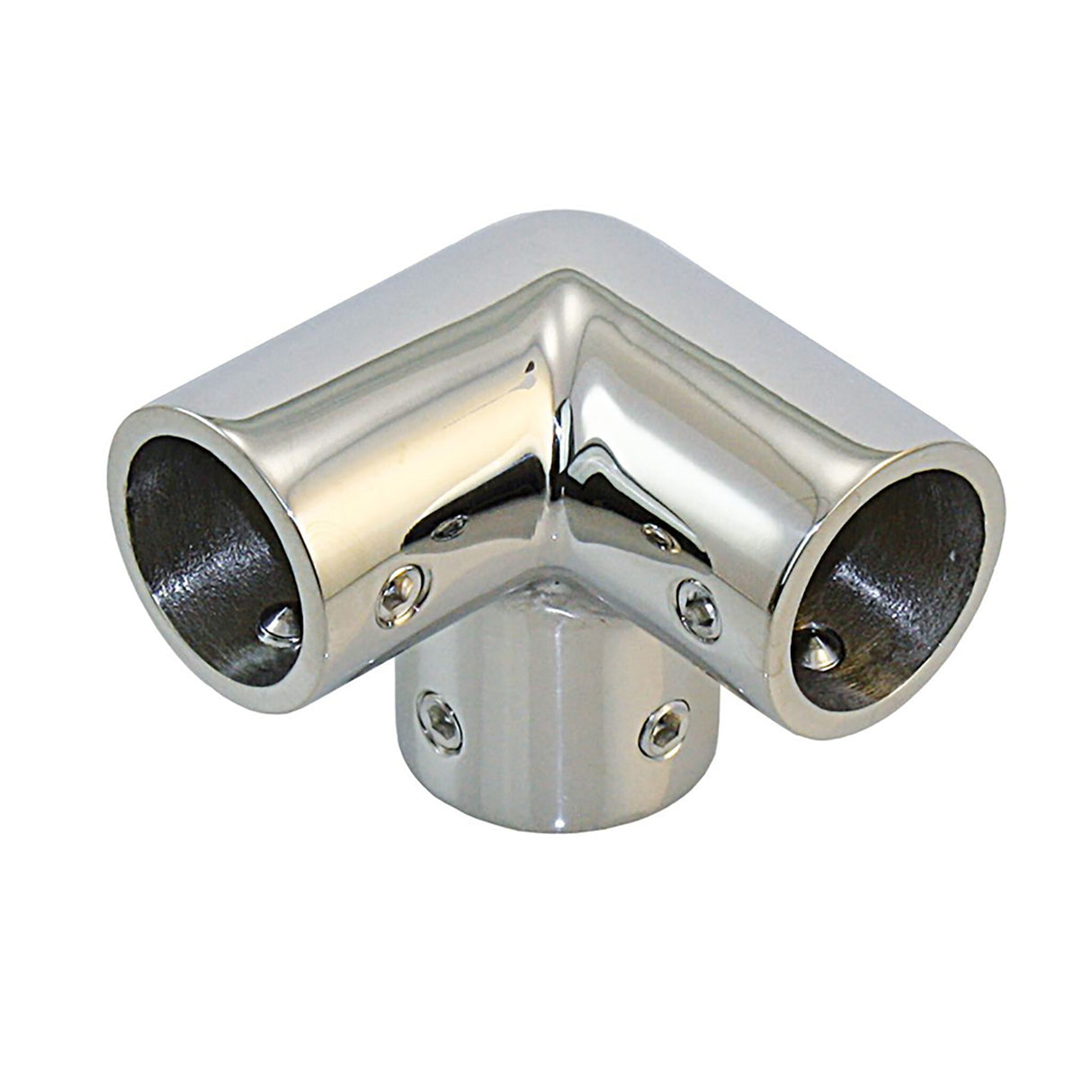 3-Wege-Winkelstück 25 mm für Rohrverbinder Kunststoff