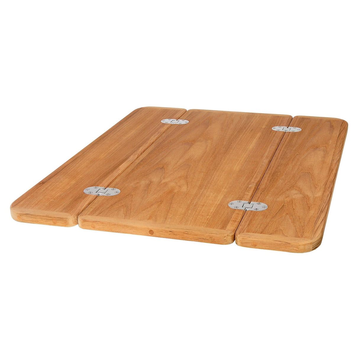 Teak-Klapptisch MIAMI, hochwertiger Cockpittisch, ideal für gesellige Runden - 70 - 90 cm
