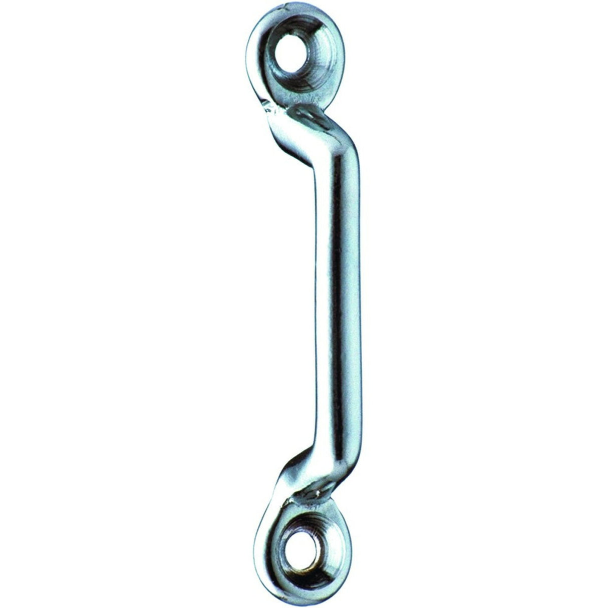 Riemenbügel Messing verchromt, Sling Swivels, hohe Stabilität und ansprechendes Design - 59 - 78 mm