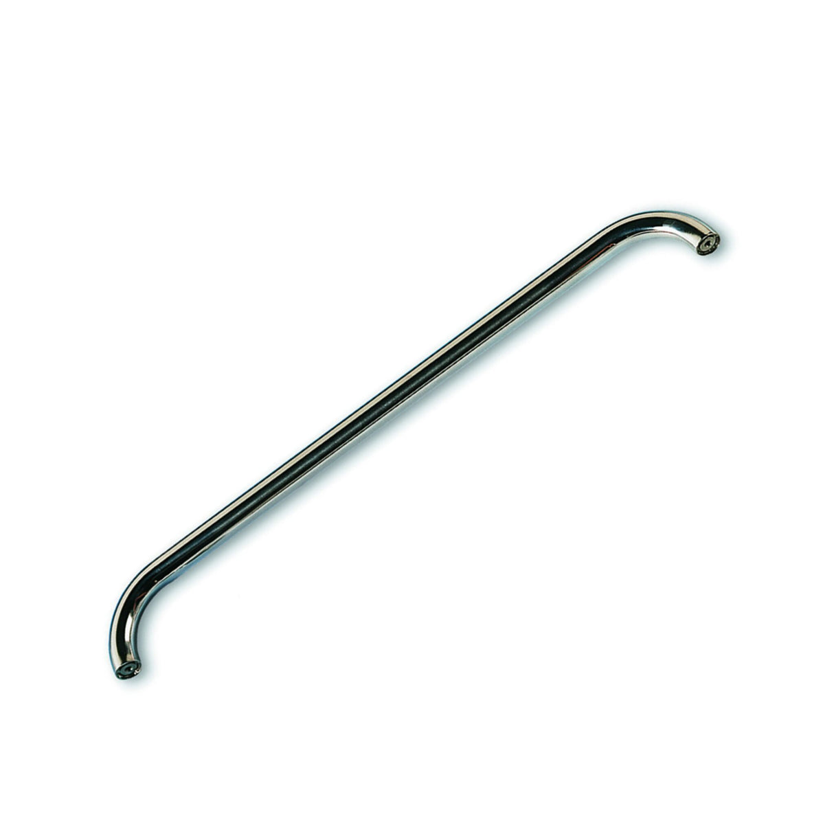 Niro Handlauf Edelstahl 900mm, Einlochmontage, Rohr-Ø 25 mm, mit Befestigungsschrauben - 195 - 900 mm (Optional mit Befestigungsschrauben)
