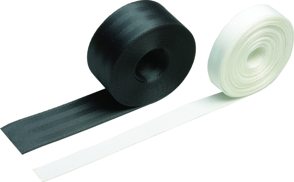 Polyester Gurtband Schwarz