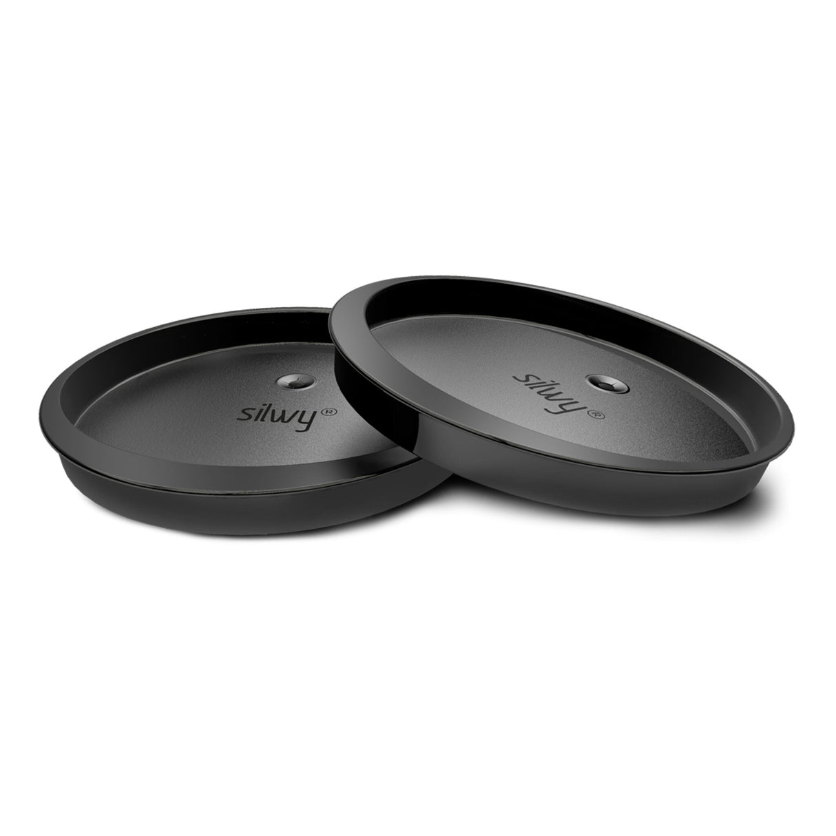 silwy 2er-Set Trinkglas-Deckel