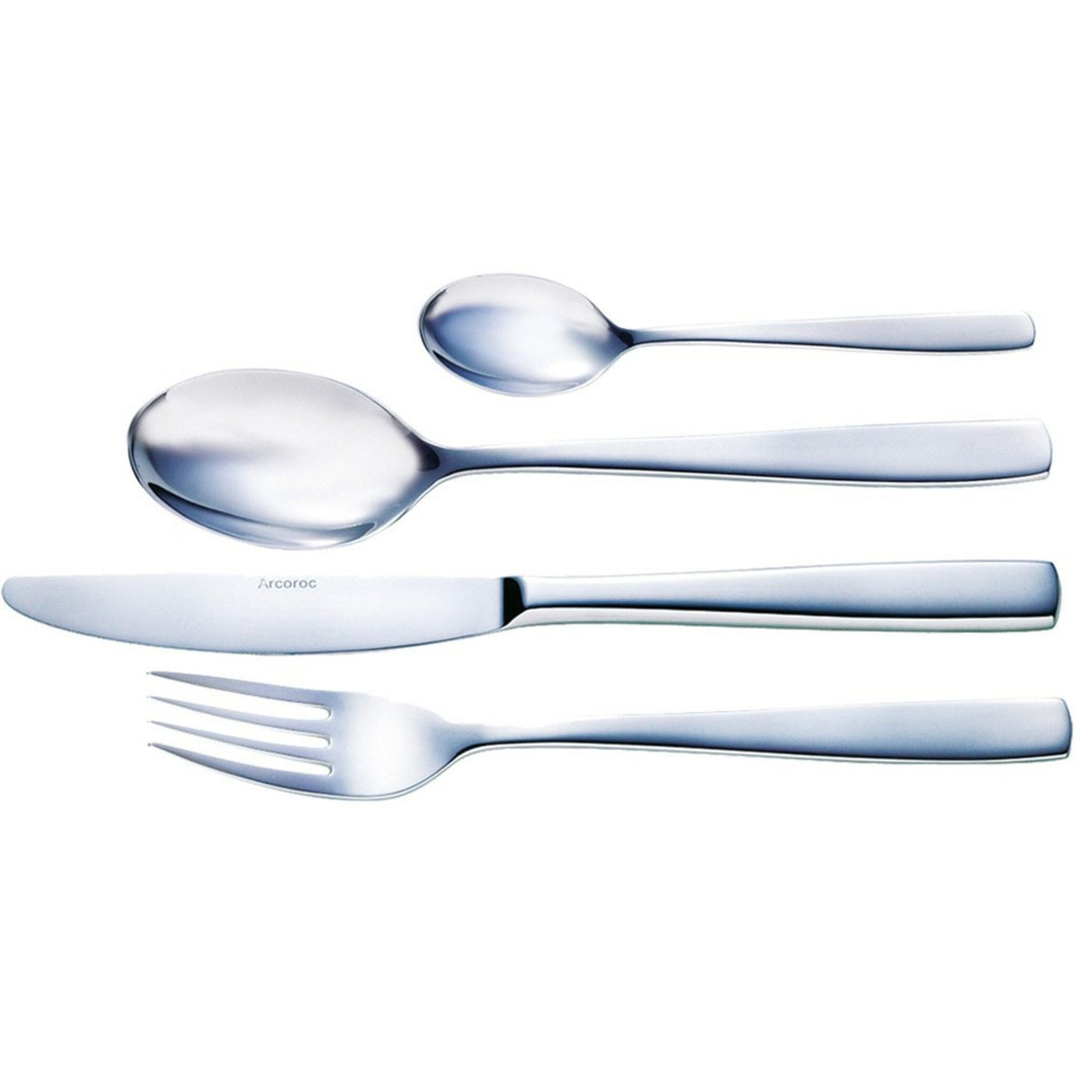 Stainless Steel Besteckset Standard 16-teilig