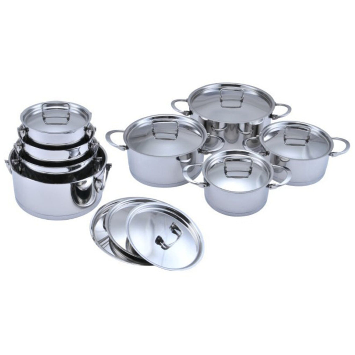 OceanTEC 8-teiliges Kochset Pantry Pots