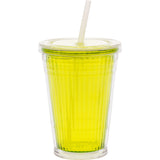 Gimex Thermobecher mit Schraubdeckel und Trinkhalm