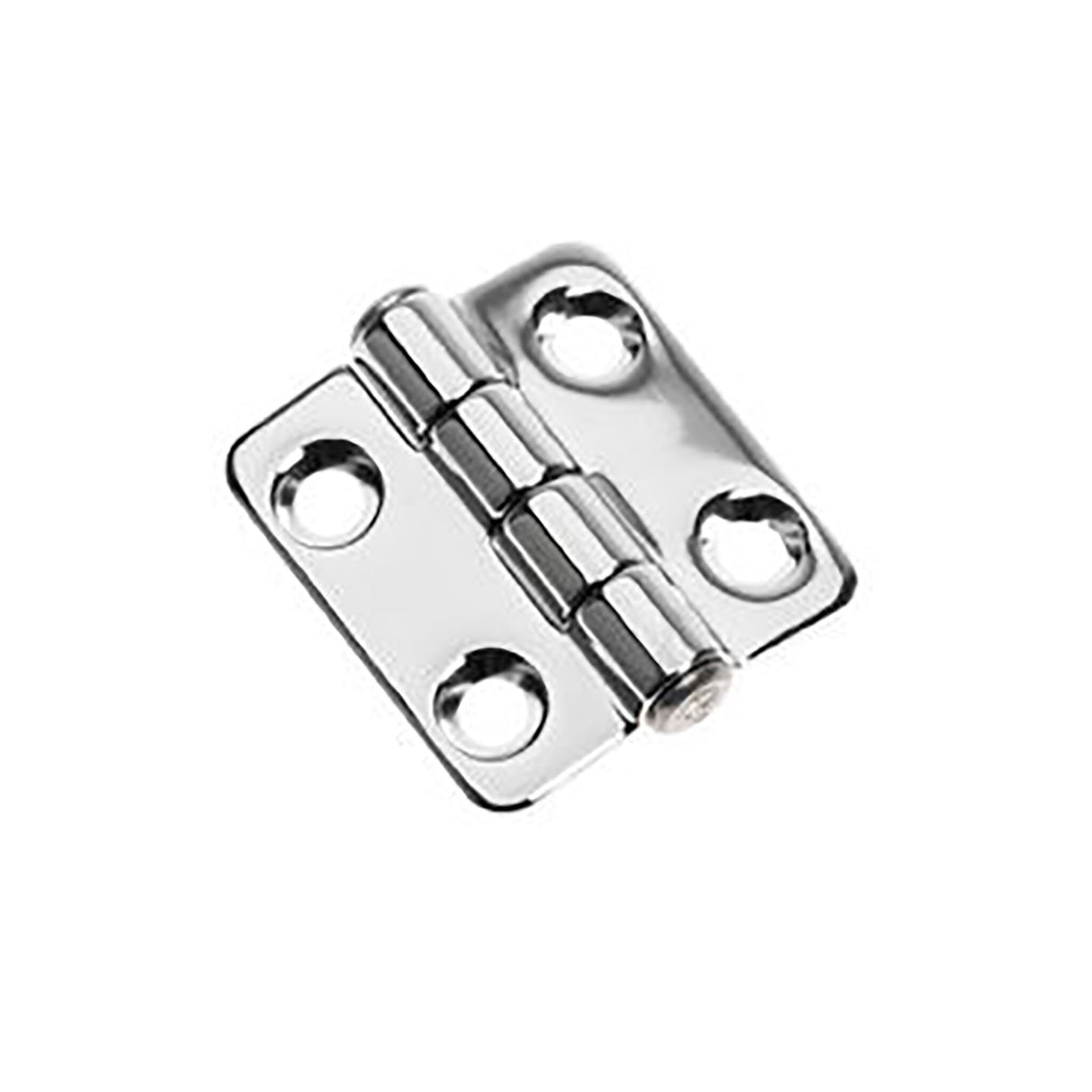 Roca hinge made of stainless steel, door hinge, visible upper joint 38 mm x 40 mm