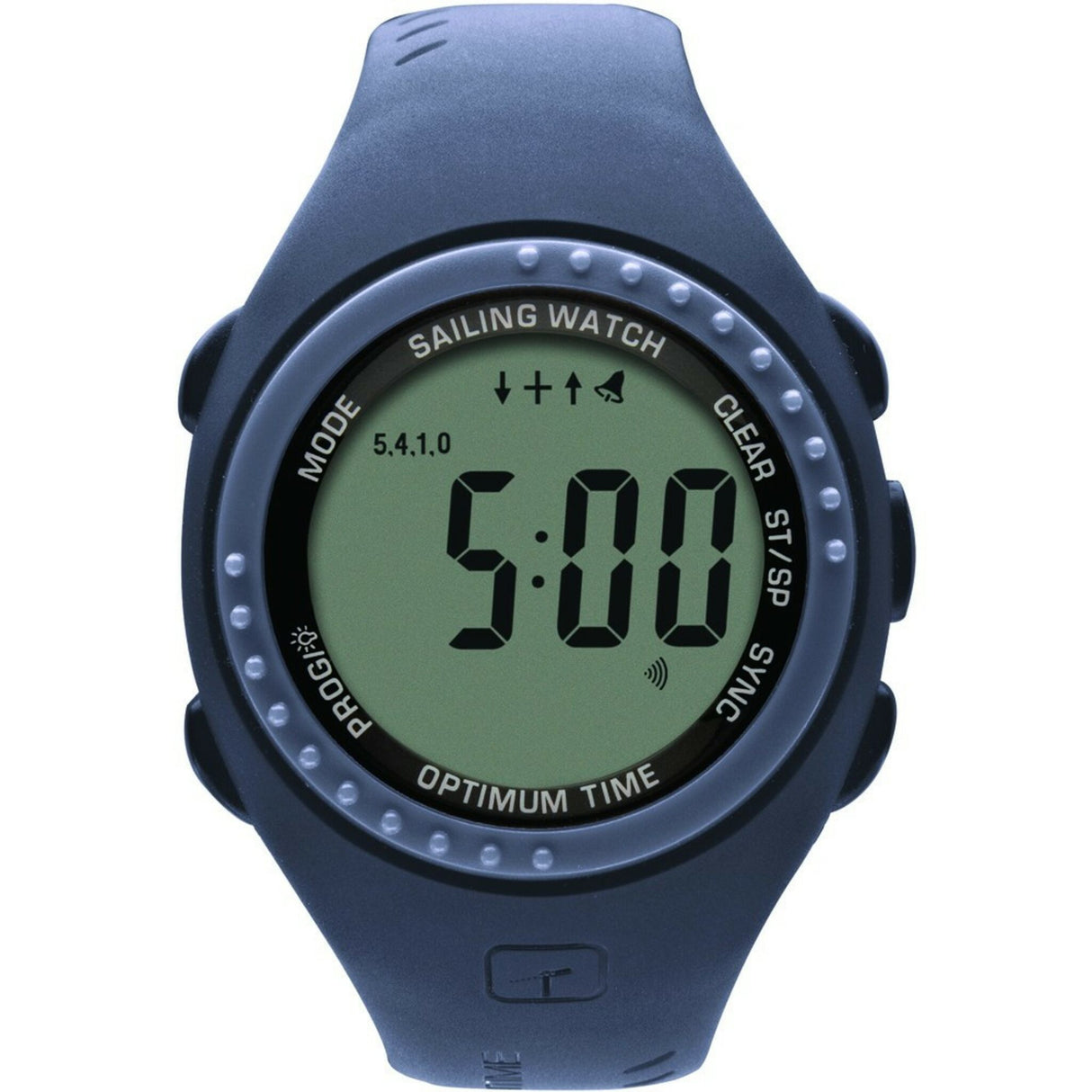 Optimum Segleruhr Countdown-Timer wasserdicht, Regatta-Timer, ISAF-Startsequenz, schwarz