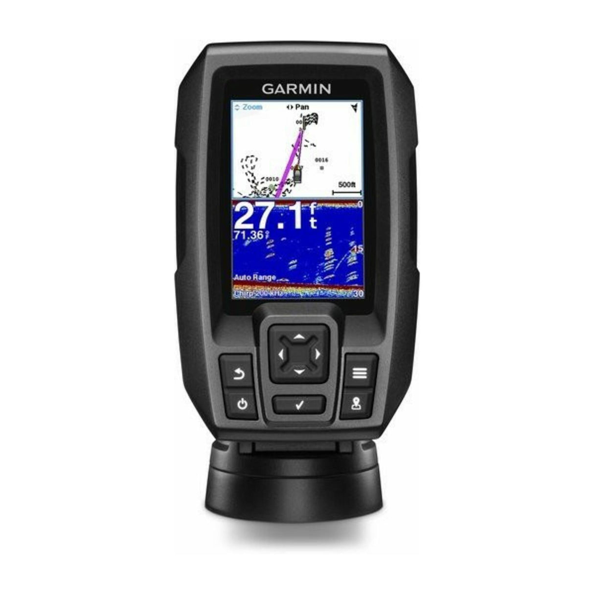 GARMIN Fishfinder STRIKER™ 4 integriertes GPS, Echolotgerät, benutzerfreundliches 3,5 Zoll-Farbdisplay