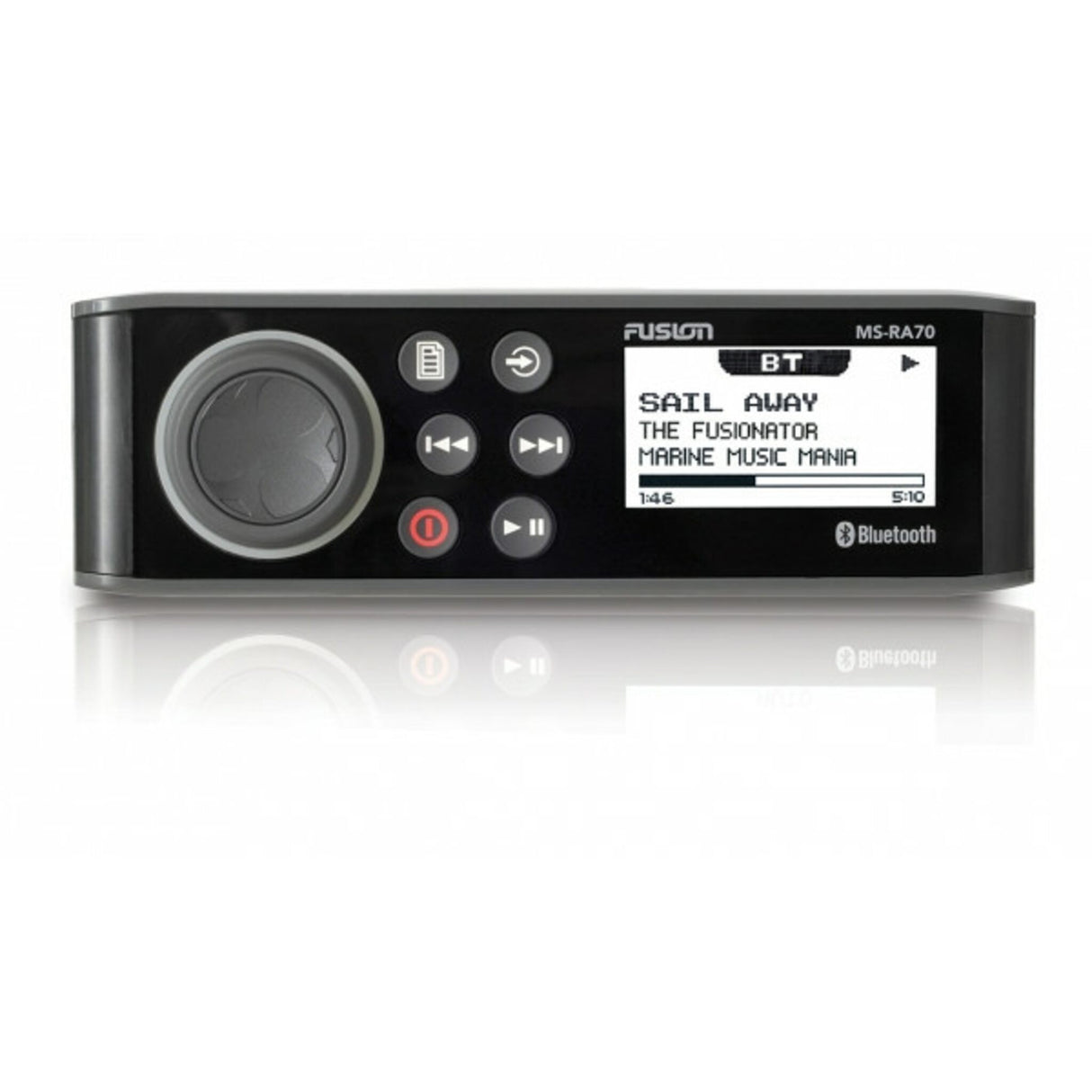 FUSION Marine Radio MS-RA70/MS-RA70N | Waterproof Marine Entertainment System with Bluetooth, Powerful Sound, and USB Port - (Optional with USB Port)