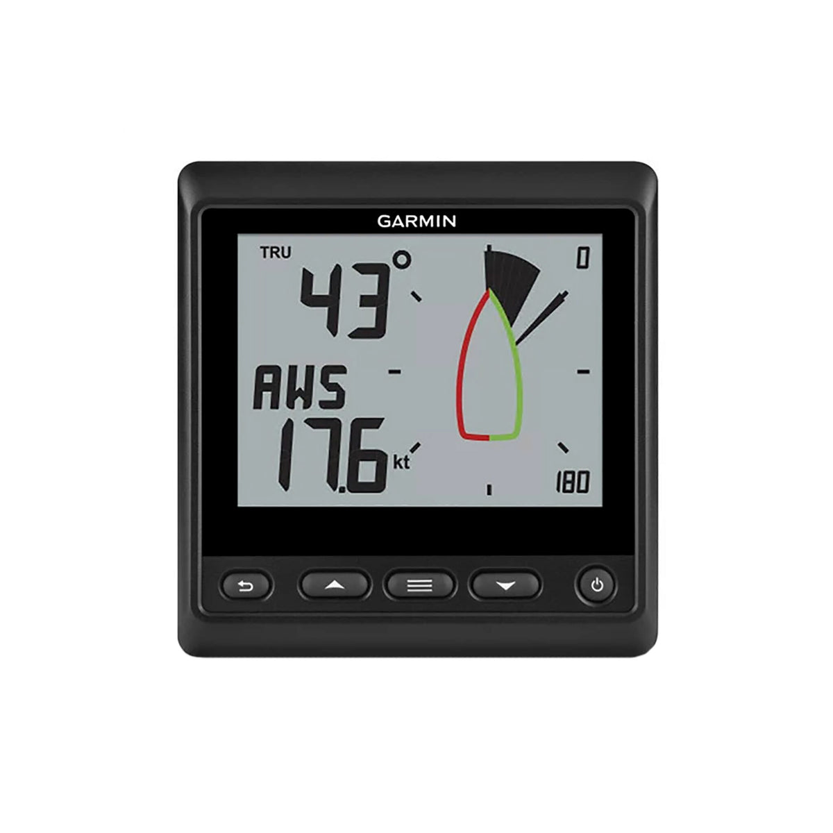 Garmin Wind Marine Instrument GNX, sailboat wind analyzer, dual data d ...