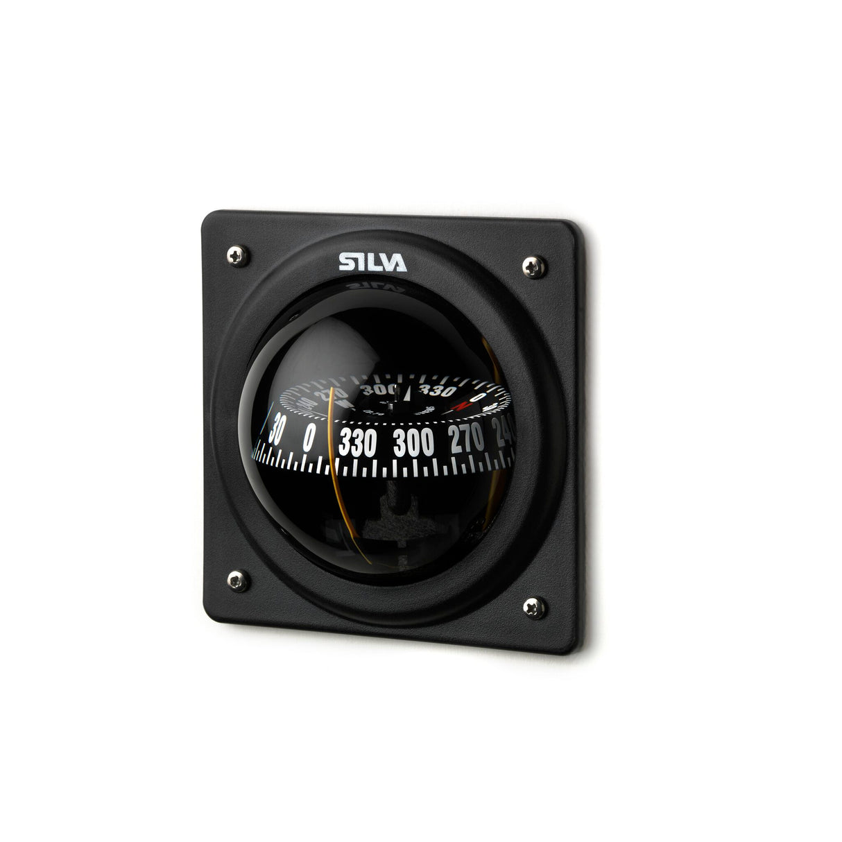 SILVA compass bulkhead mount compact 70P, steering compass, gimbal and damped