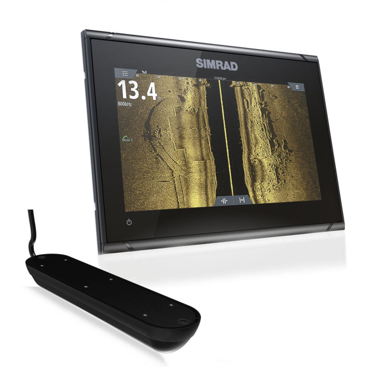 Simrad Kartenplotter GO12 XSE mit Active-Imaging und 3-in-1 Geber