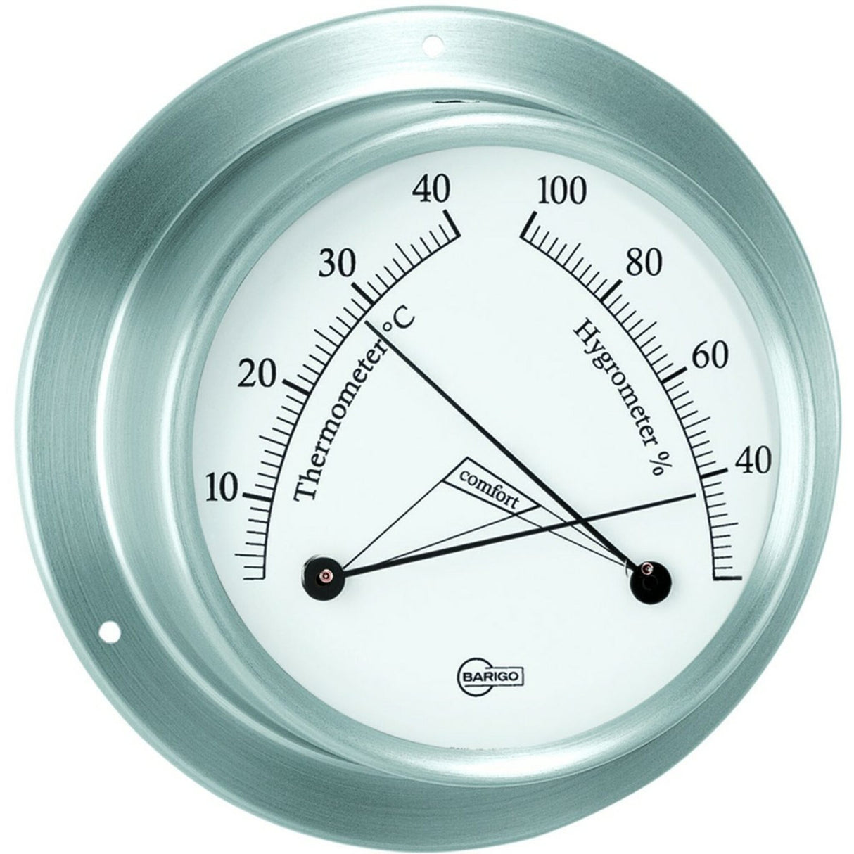 BARIGO Comfortmeter Tempo aus Edelstahl