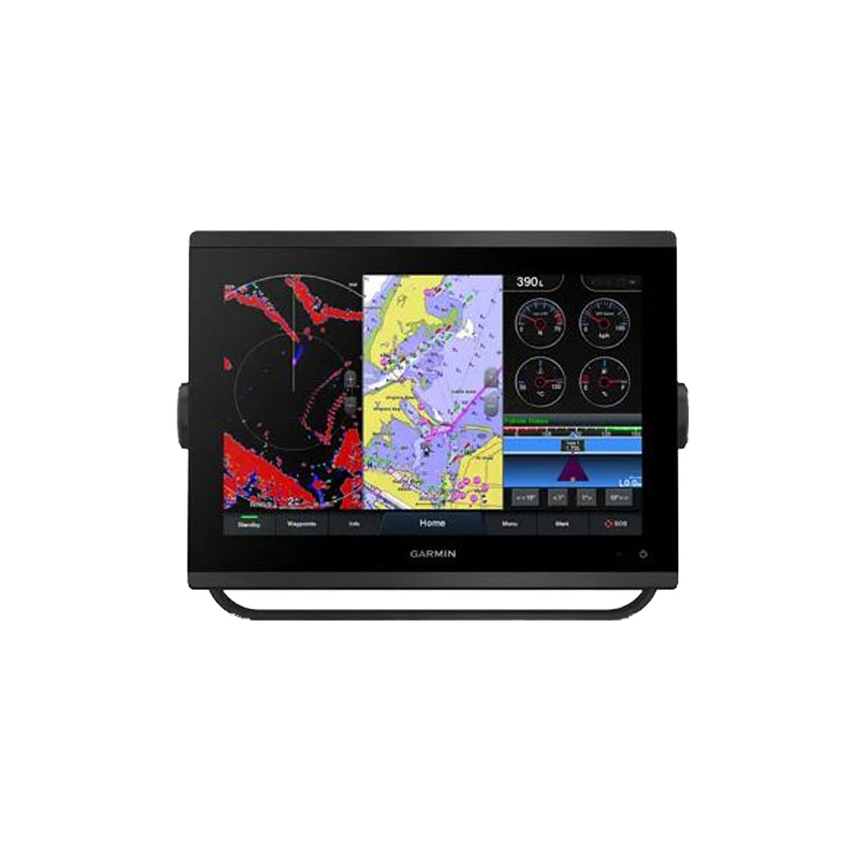 GARMIN Kartenplotter GPSMAP® 1223 mit weltweiter Basiskarte