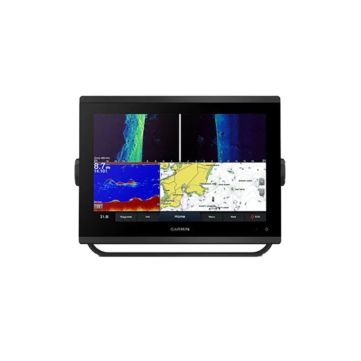 GARMIN Echolot-Plotter-Kombi GPSMAP® 1223xsv mit CHIRP und weltweiter Basiskarte