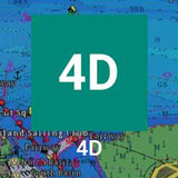 C-MAP Max-4D elektronische Navigationskarte, 2D/3D Kartenansicht mit Hochauflösenden Satellitenbildern, perfekt für Bootsfahrer, Segler und Angler - Südwestliche europäische Küsten, Belgien Inland und Rhein, Nord- und Zentraleuropa