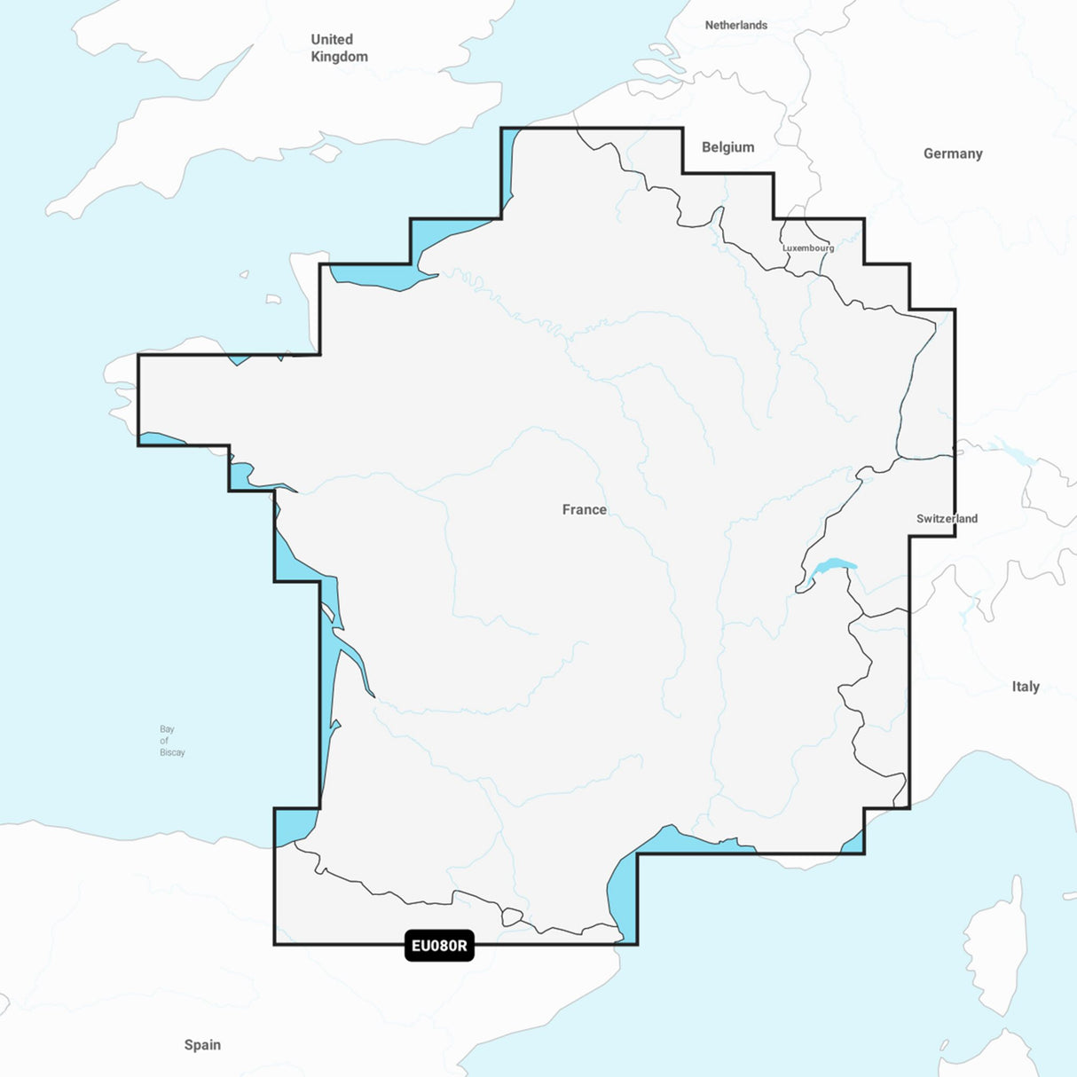 Navionics (Vision)+ Seekarten - Mitteleuropa