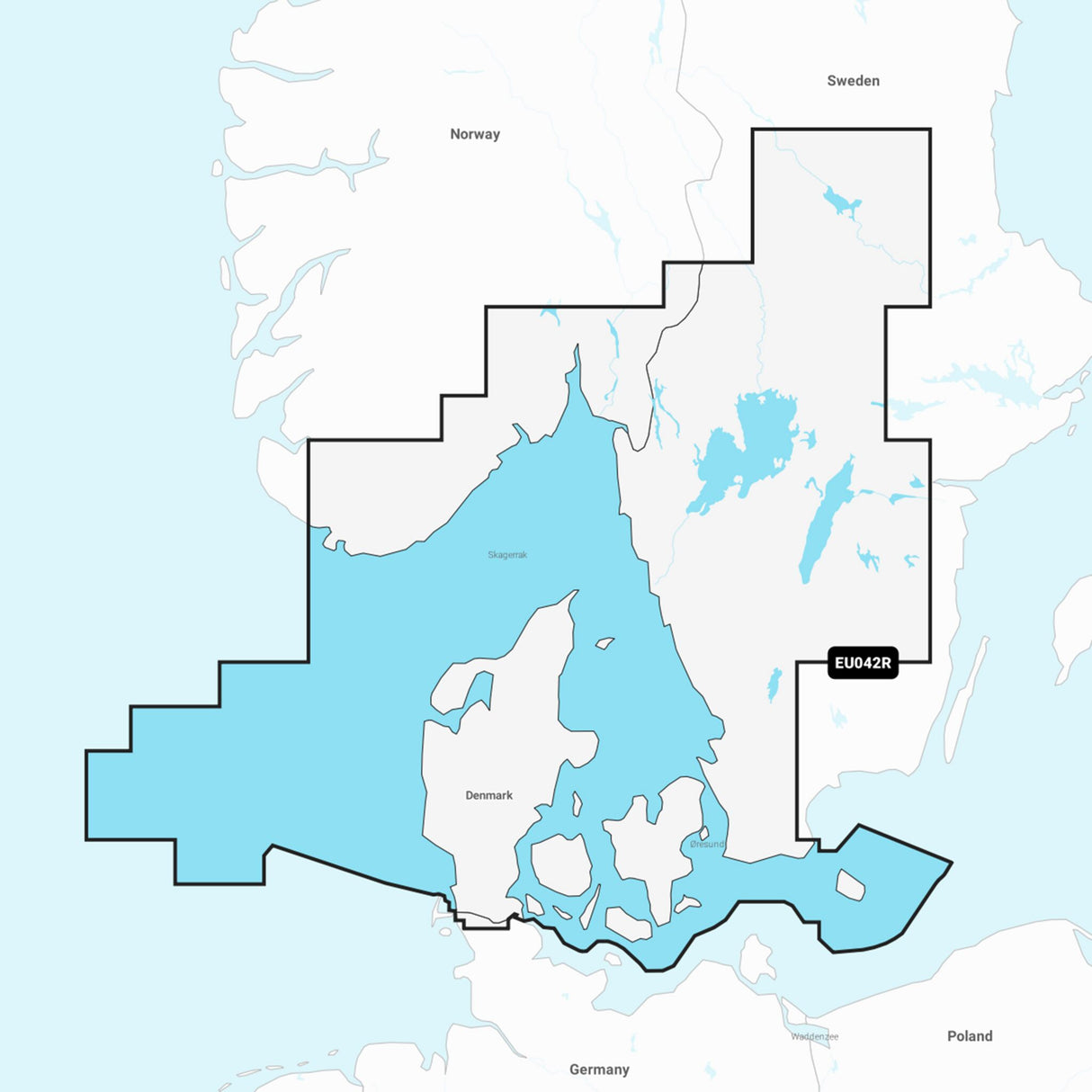 Navionics (Vision)+ Seekarten - Nordsee
