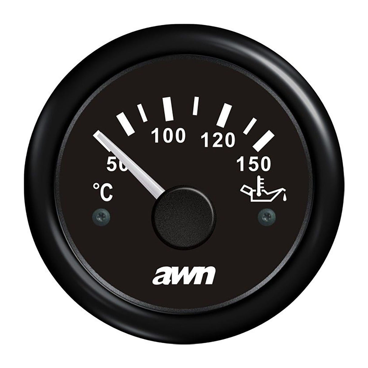 OceanTEC Öltemperatur-Anzeige 50°-150 °C, Temperaturanzeige, präzise Messung - weiß oder schwarz