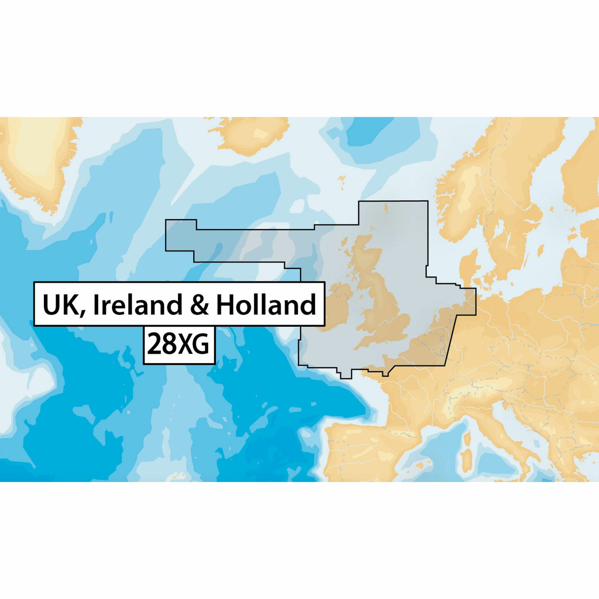 Navionics+ 28XG CF UK, Irland und Holland