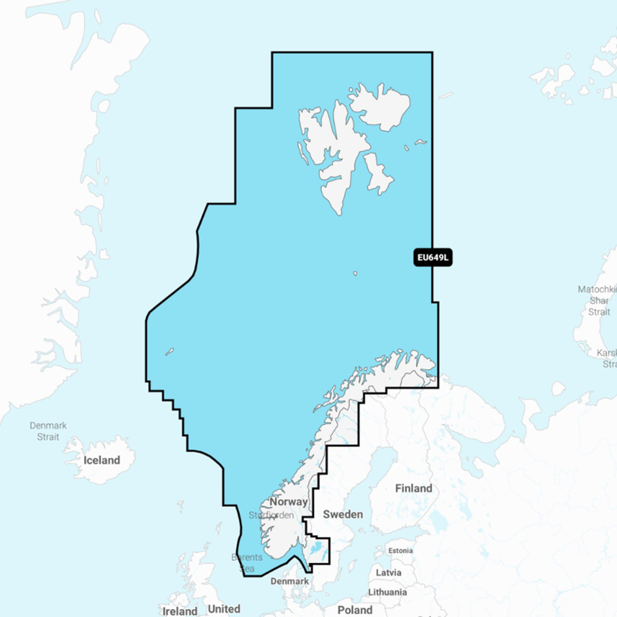 Navionics+ 49XG MSD Norwegen