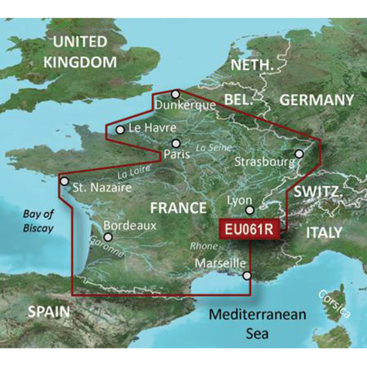 G3 vision regular VEU061R  - Frankreich Binnengewässer